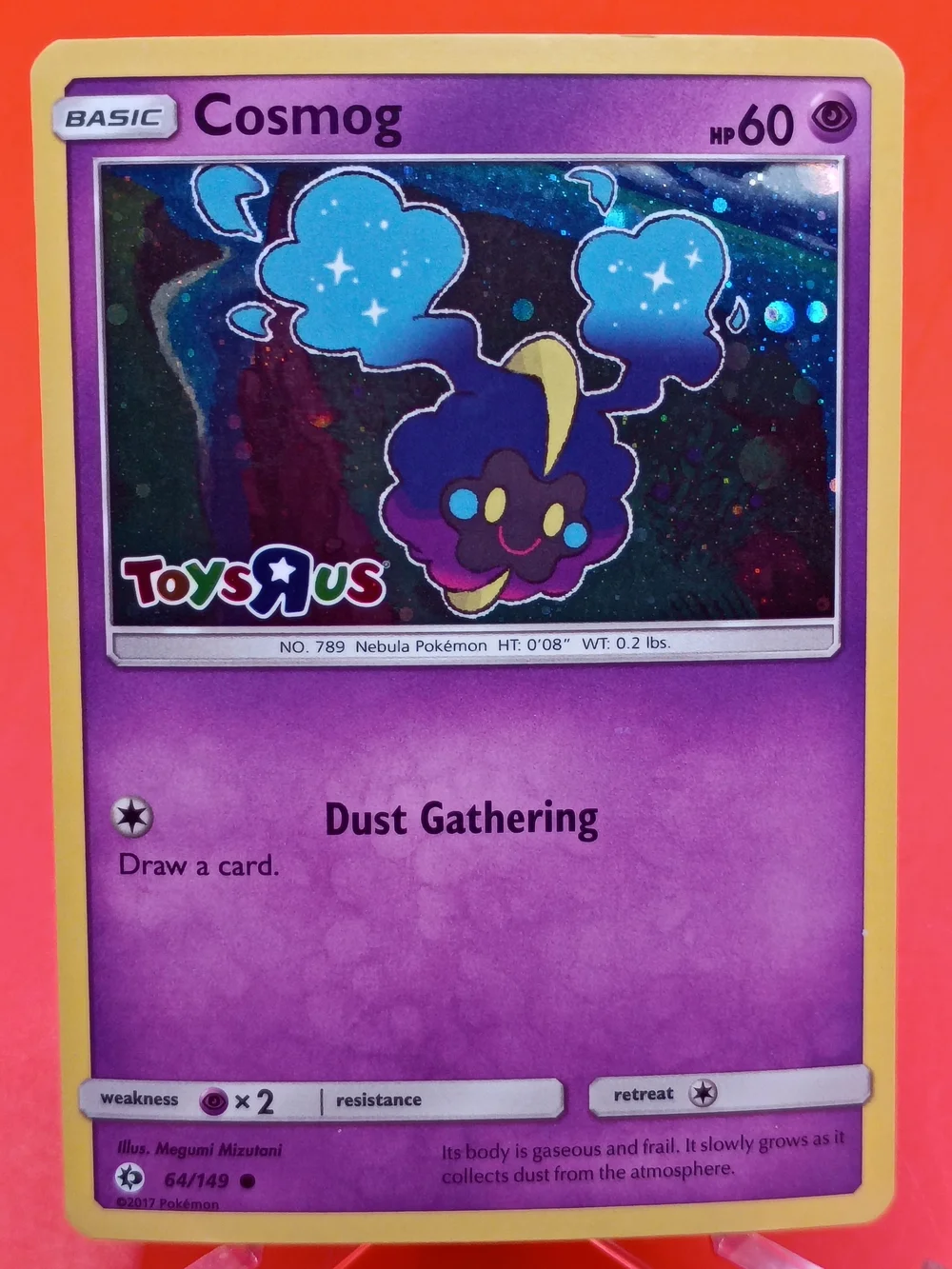 Cosmog 64/149 Toys R Us Promo Holo MP Pokémon TCG